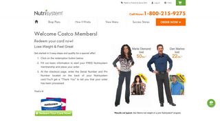 Nutrisystem® - Redeem Your Nutrisystem Gift Card From Costco