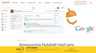 Announcing Nutshell mail sync for Google apps users - Nutshell CRM