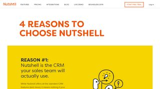 Why is Nutshell the best CRM for sales reps? | Nutshell CRM