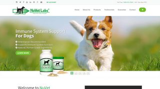 NuVet Labs - NuVet Plus, NuJoint DS Pet Vitamin Supplements