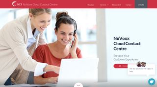 NuVoxx Cloud Contact Centre - Enhance Your Customer Experience