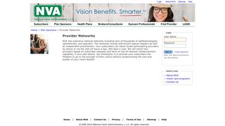 Provider Networks - National Vision Administrators