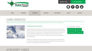 North Valley Bank - Southeastern Ohio - Business Card Services