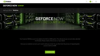 GeForce NOW Wait List - Nvidia
