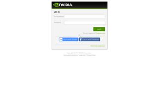 Log in Registration NVIDIA