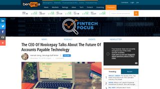 CEO Of Nvoicepay Talks About The Future Of Accounts Payable ...