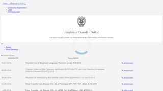 nvs employees transfer portal
