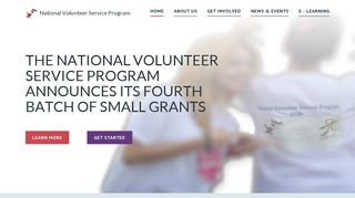 National Volunteer Service Program