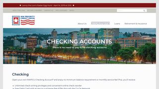 Checking - NW Priority Credit Union