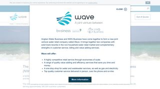 Wave to hit the water market | NWG Business - Wave Utilities