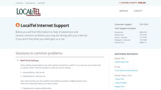 LocalTel Internet Support