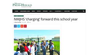 NWJHS 'charging' forward this school year | Minden Press-Herald