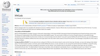 NWLink - Wikipedia