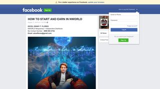 HOW TO START AND EARN IN NWORLD | Facebook