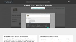 Bboard 2010 Nwosu. Blackboard Learn - FreeTemplateSpot