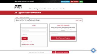 Login - National Wild Turkey Federation Jobs - ApplicantPro