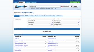 nxagents.com - KeywordSpy