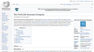 New York Life Insurance Company - Wikipedia