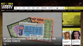 NY Lottery Players Club App Gives Points for Losing Tickets