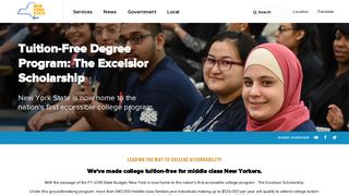 Tuition-Free Degree Program: The Excelsior Scholarship | The State of ...