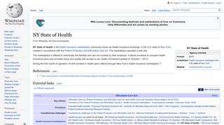 NY State of Health - Wikipedia