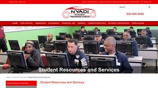 Student Resources and Services | NYADI