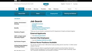 Job Search - NYC.gov