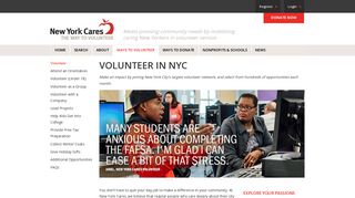 Volunteer in NYC | New York Cares