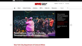 Department of Cultural Affairs - NYC.gov