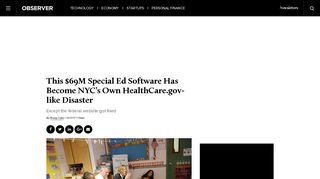 NYC's Special Education Software Wasted Time, Money and Potential ...