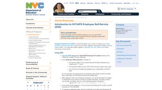 Introduction to NYCAPS Employee Self-Service (ESS) - Human ...