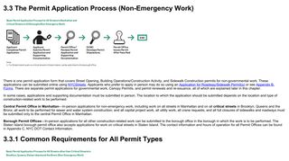 3.3 The Permit Application Process (Non-Emergency Work)