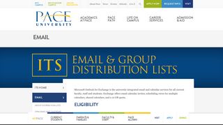 ITS | Communication and Collaboration | Email and Group Distribution ...