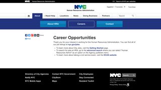 Careers - HRA - NYC.gov