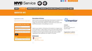 iMentor NYC - NYC Service
