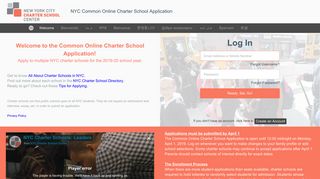 NYC Common Online Charter School Application | SchoolMint