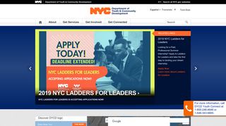 Department of Youth & Community Development - NYC.gov
