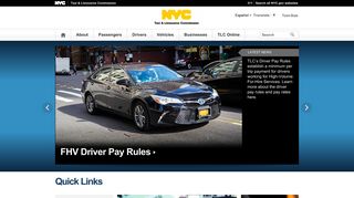 NYC Taxi & Limousine Commission - NYC.gov