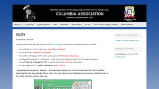 NYCAPS – NYPD Columbia Association