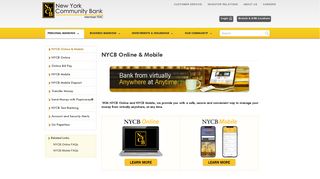 NYCB Online & Mobile - New York Community Bank