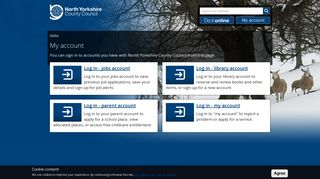 My account | North Yorkshire County Council