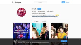 National Youth Choirs of GB (@nycgb) • Instagram photos and videos