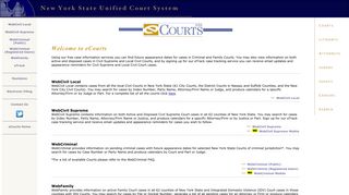 eCourts - Unified Court System