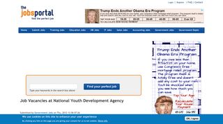 Job Vacancies at National Youth Development Agency | The Jobs Portal