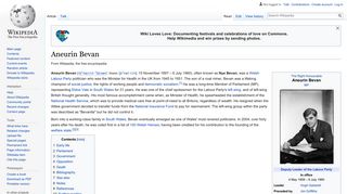 Aneurin Bevan - Wikipedia