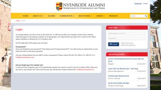 Login | Nyenrode Alumni VCV