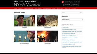 Student Films - New York Film Academy Videos Hub