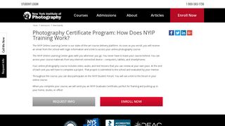 Photography Certificate Program | How it Works | NYIP