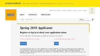 Online Application | NYIT
