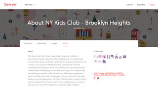 About NY Kids Club - Brooklyn Heights - Sawyer | Access the whole ...
